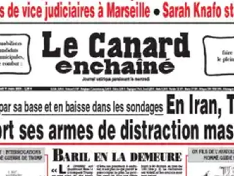 Le Canard Enchaîné - Le taulard, l'expert et la tuberculose