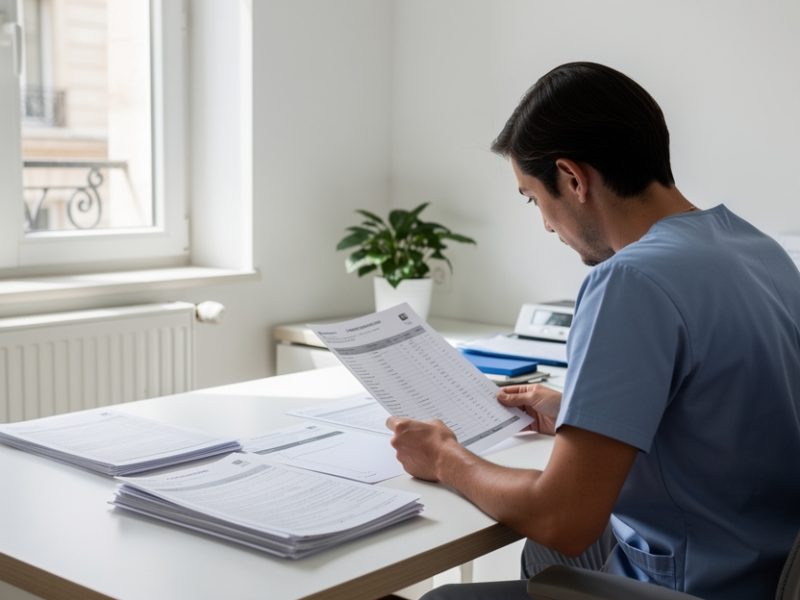 Patient consultant ses données médicales dans une clinique - droit d'accès et effacement RGPD